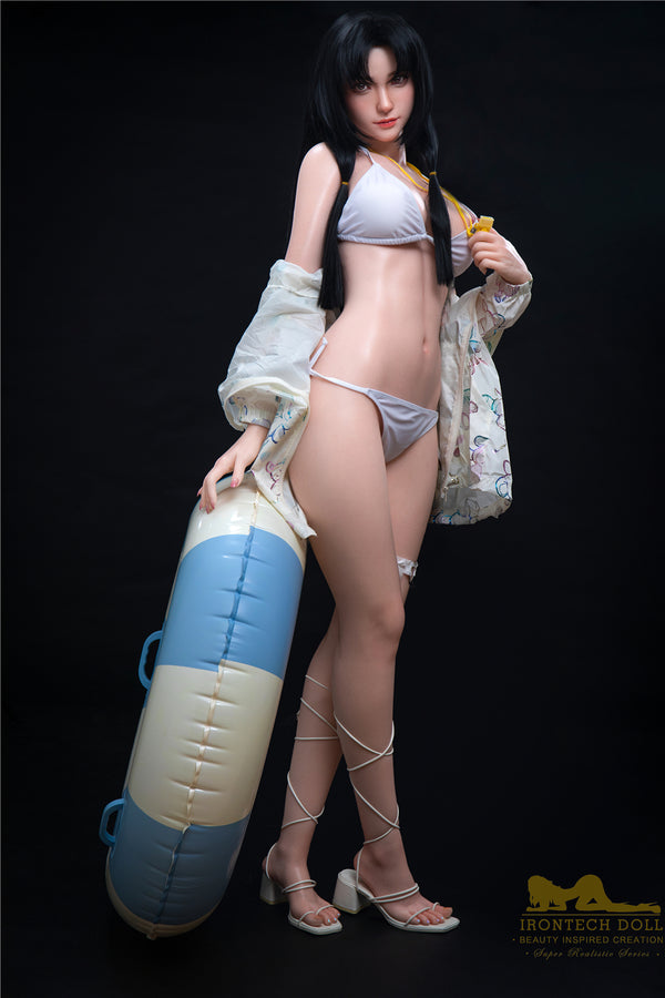 Kitty S32: Premium 166cm B-Cup Silicone Sex Doll-Irontech Doll