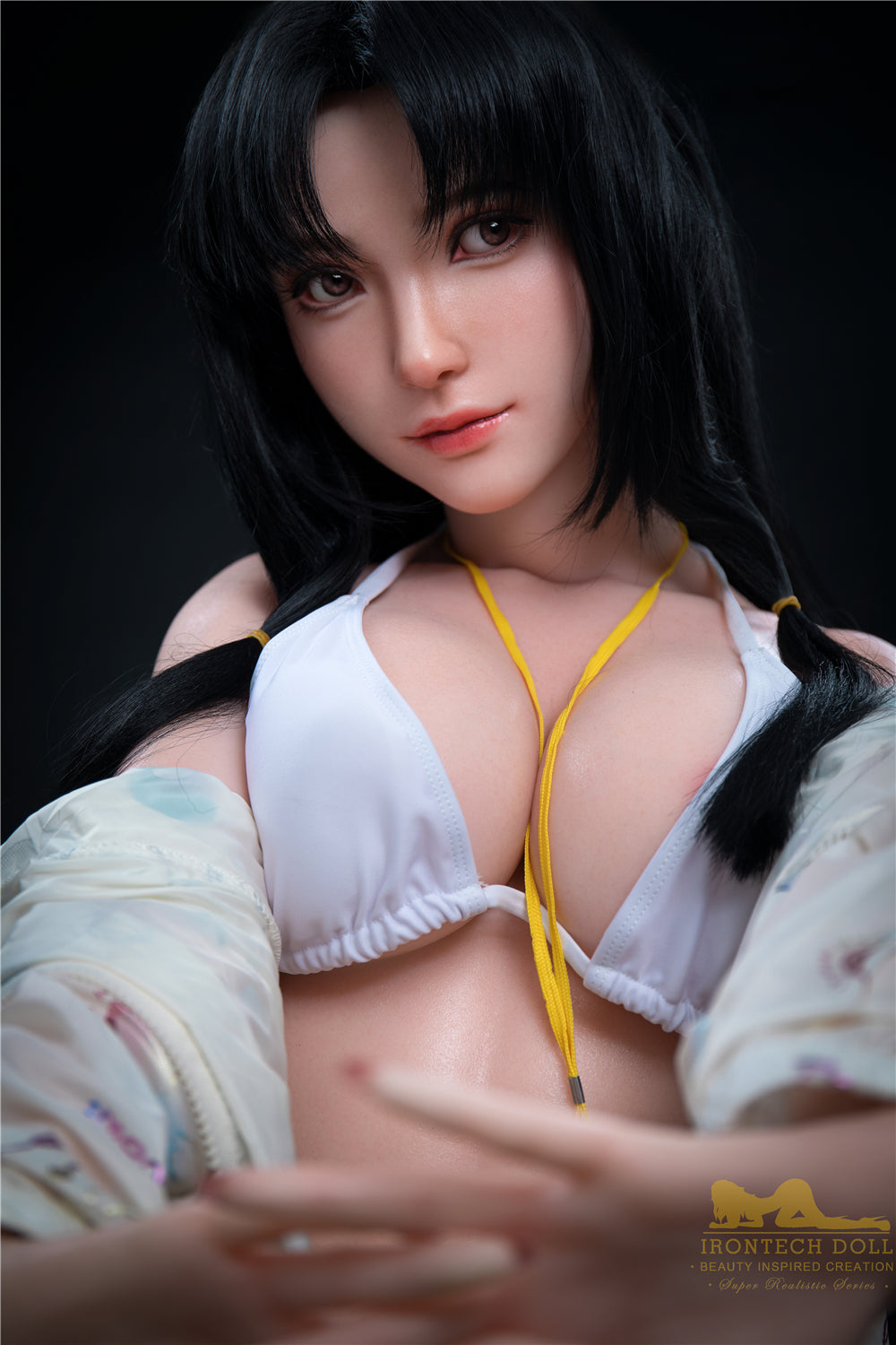 Kitty S32: Premium 166cm B-Cup Silicone Sex Doll-Irontech Doll