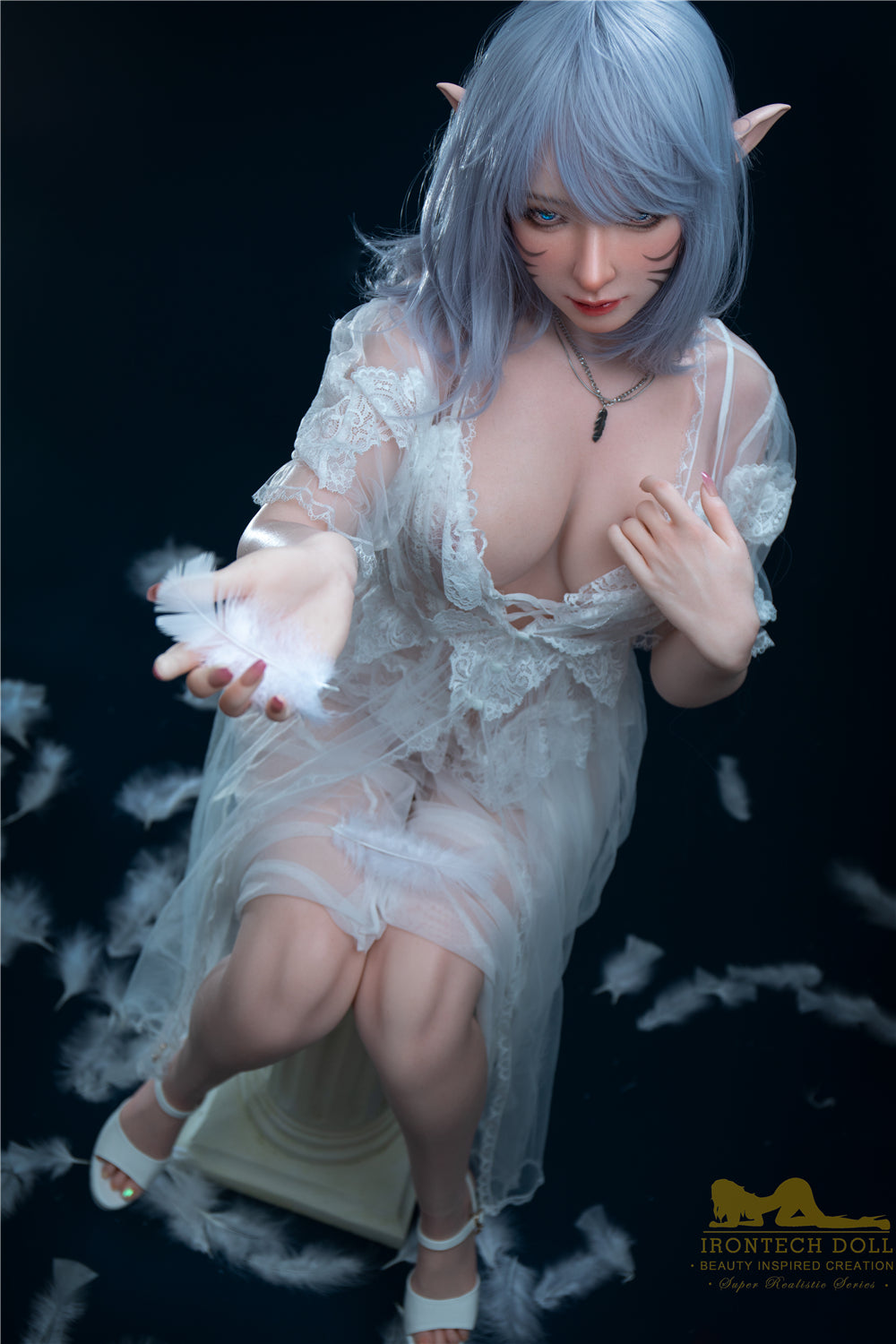 Candy S6: Premium 166cm B-Cup Silicone Sex Doll-Irontech Doll