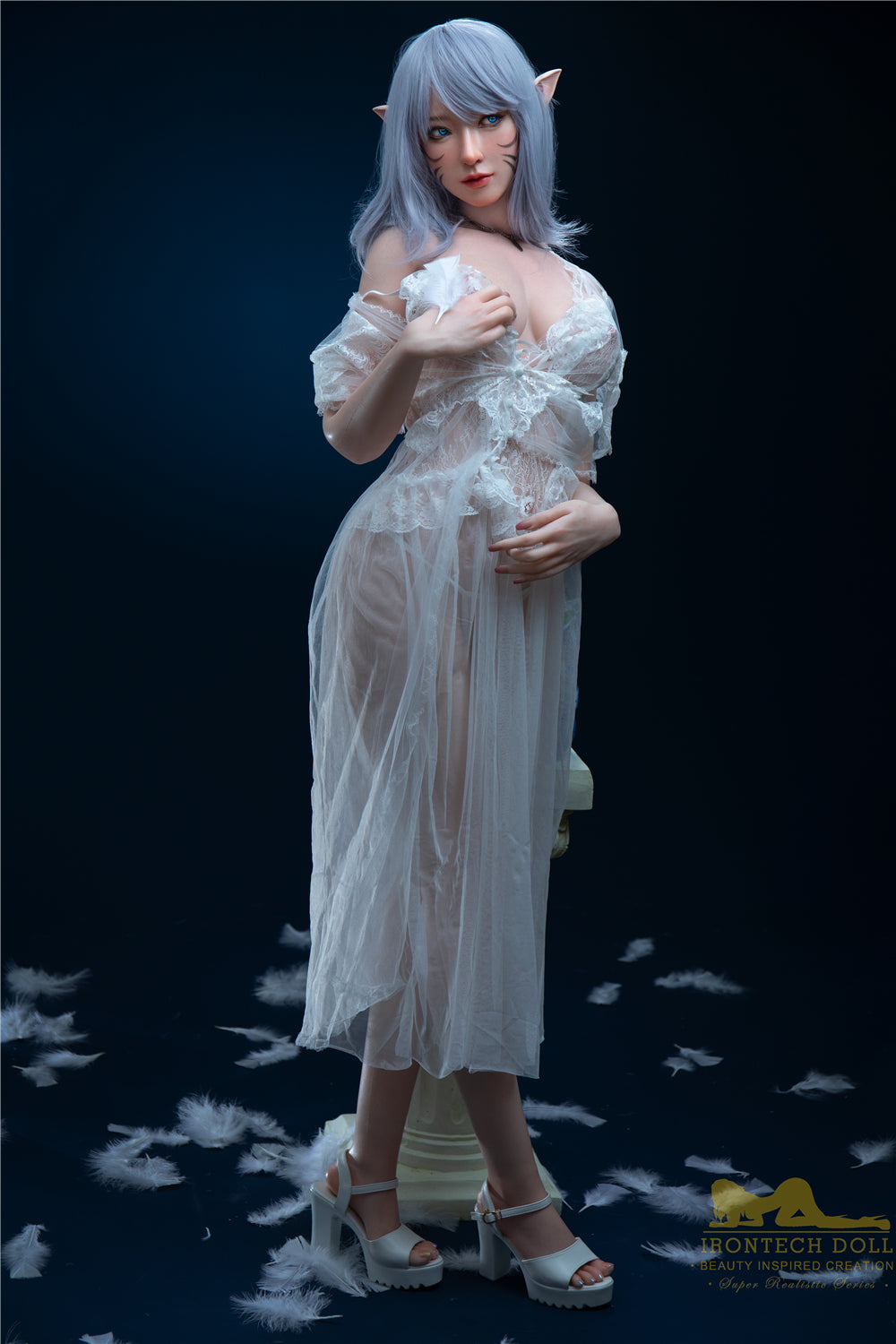 Candy S6: Premium 166cm B-Cup Silicone Sex Doll-Irontech Doll
