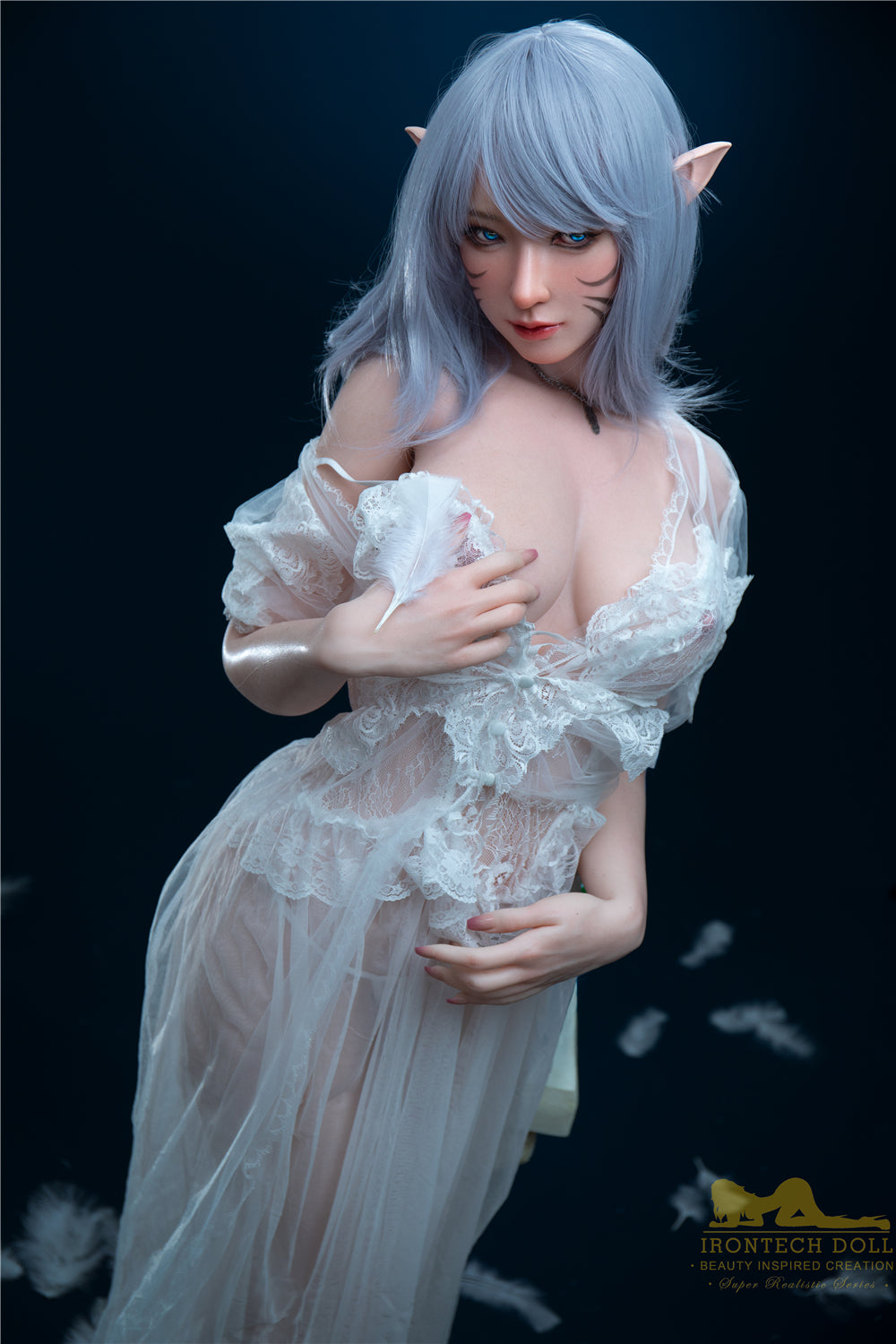 Candy S6: Premium 166cm B-Cup Silicone Sex Doll-Irontech Doll