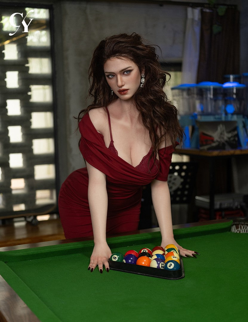 Elva: 176cm E-Cup Realistic Sex Doll-Set-28