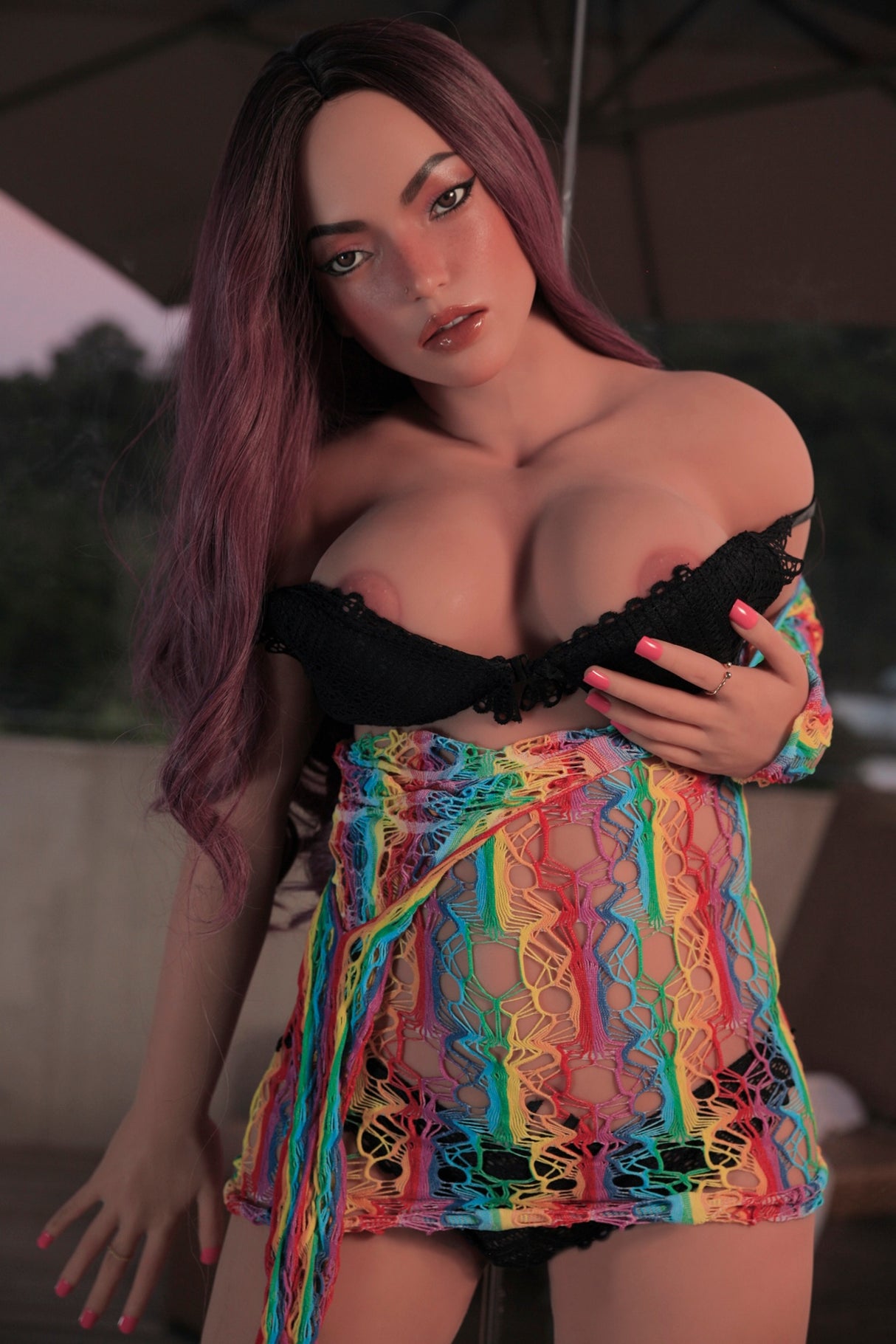Ginny: 155cm Silicone Head & TPE Body Sex Doll-[USA & Canada Stock]