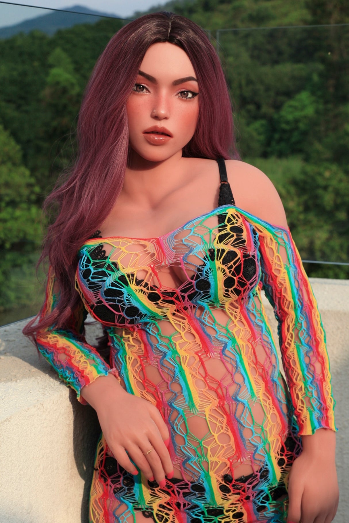 Ginny: 155cm Silicone Head & TPE Body Sex Doll-[USA & Canada Stock]