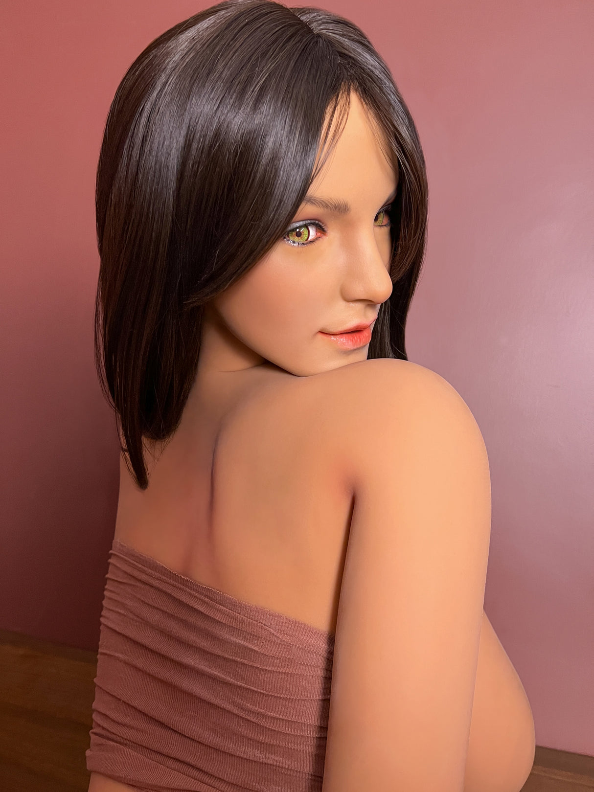 Mouna: 159cm Realistic Silicone Head TPE Body Love Doll-Climax Doll