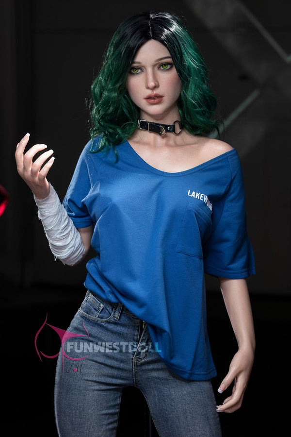 Alexa: 157cm G-cup Realistic Silicone Sex Doll-FSD001-#045S