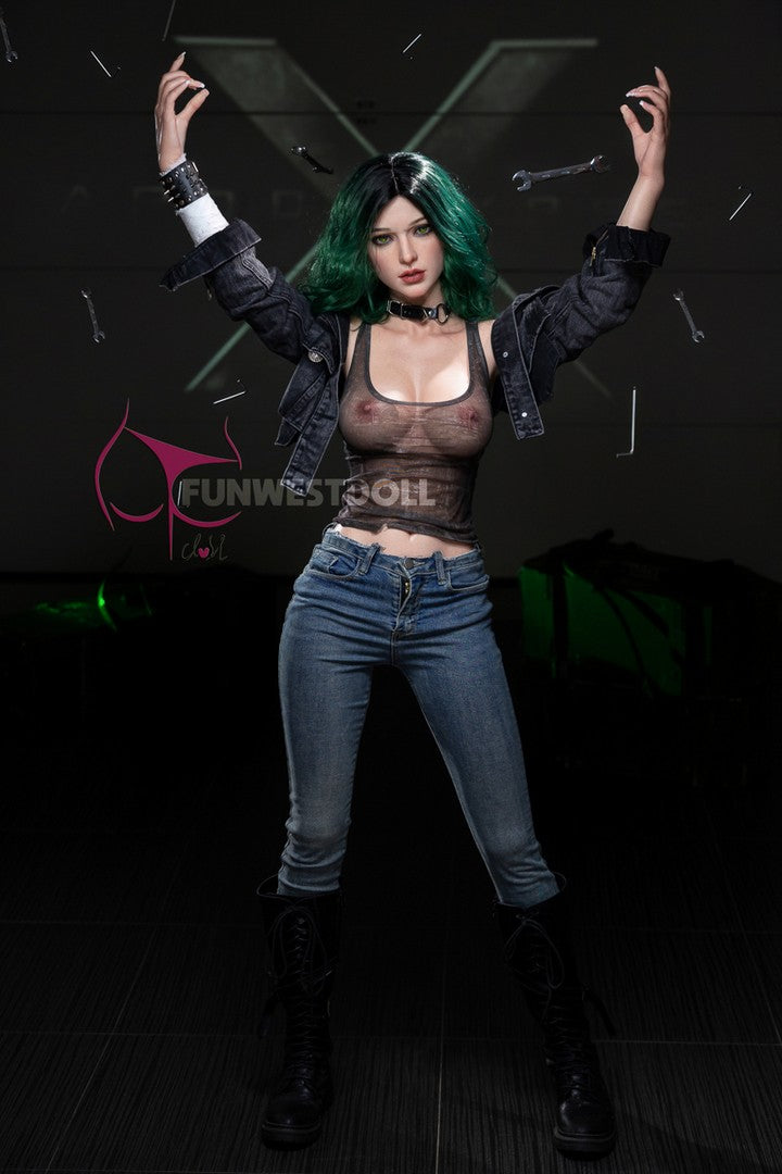 Alexa: 157cm G-cup Realistic Silicone Sex Doll-FSD001-#045S