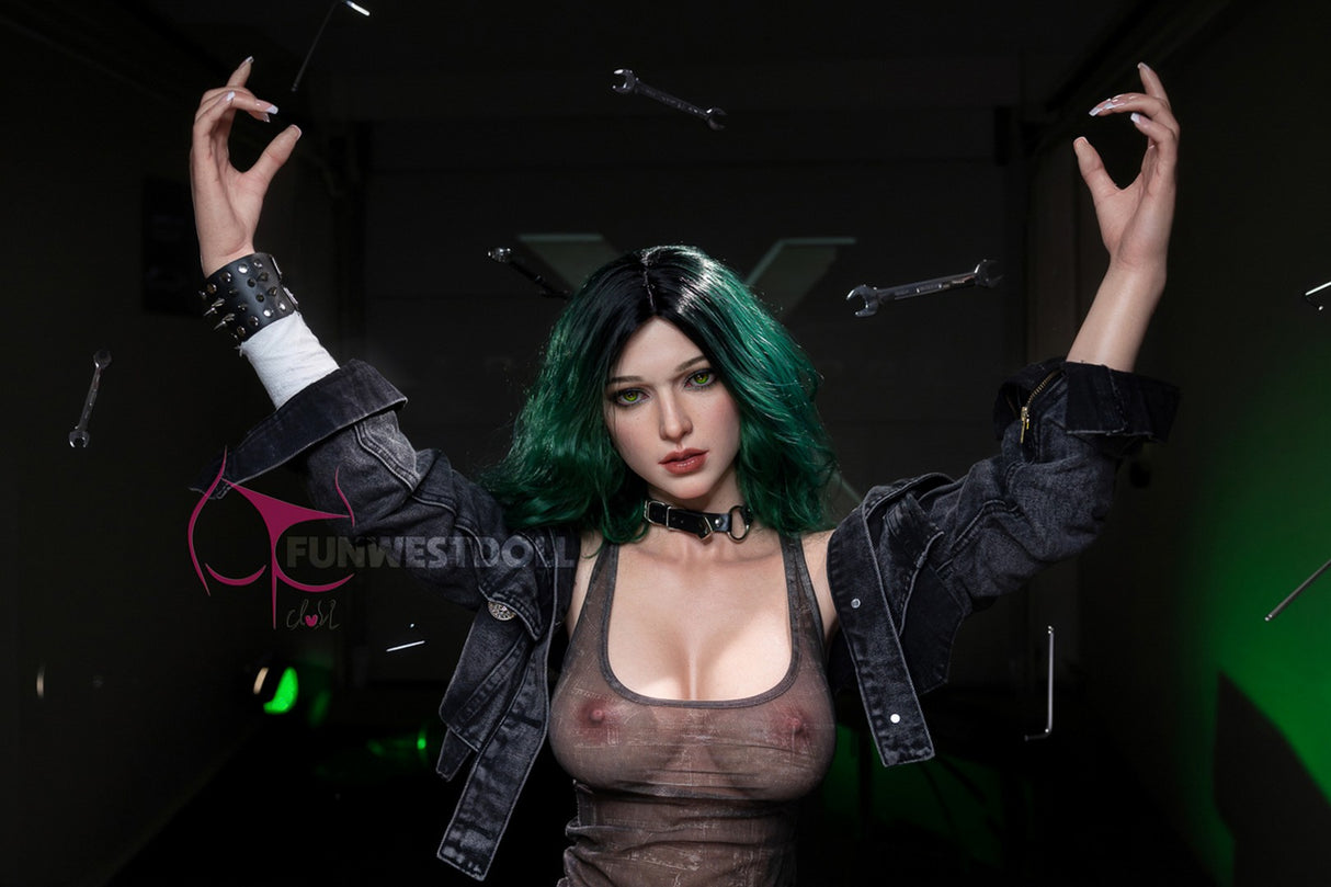 Alexa: 157cm G-cup Realistic Silicone Sex Doll-FSD001-#045S