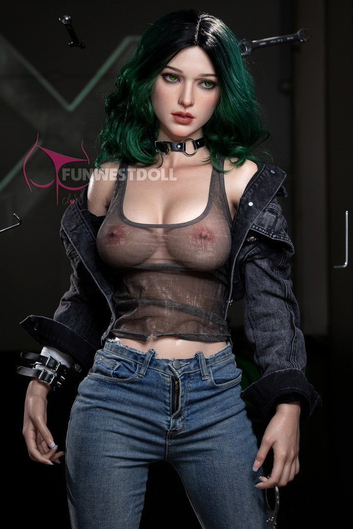 Alexa: 157cm G-cup Realistic Silicone Sex Doll-FSD001-#045S