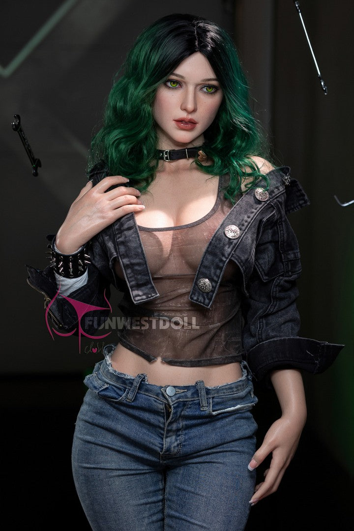 Alexa: 157cm G-cup Realistic Silicone Sex Doll-FSD001-#045S