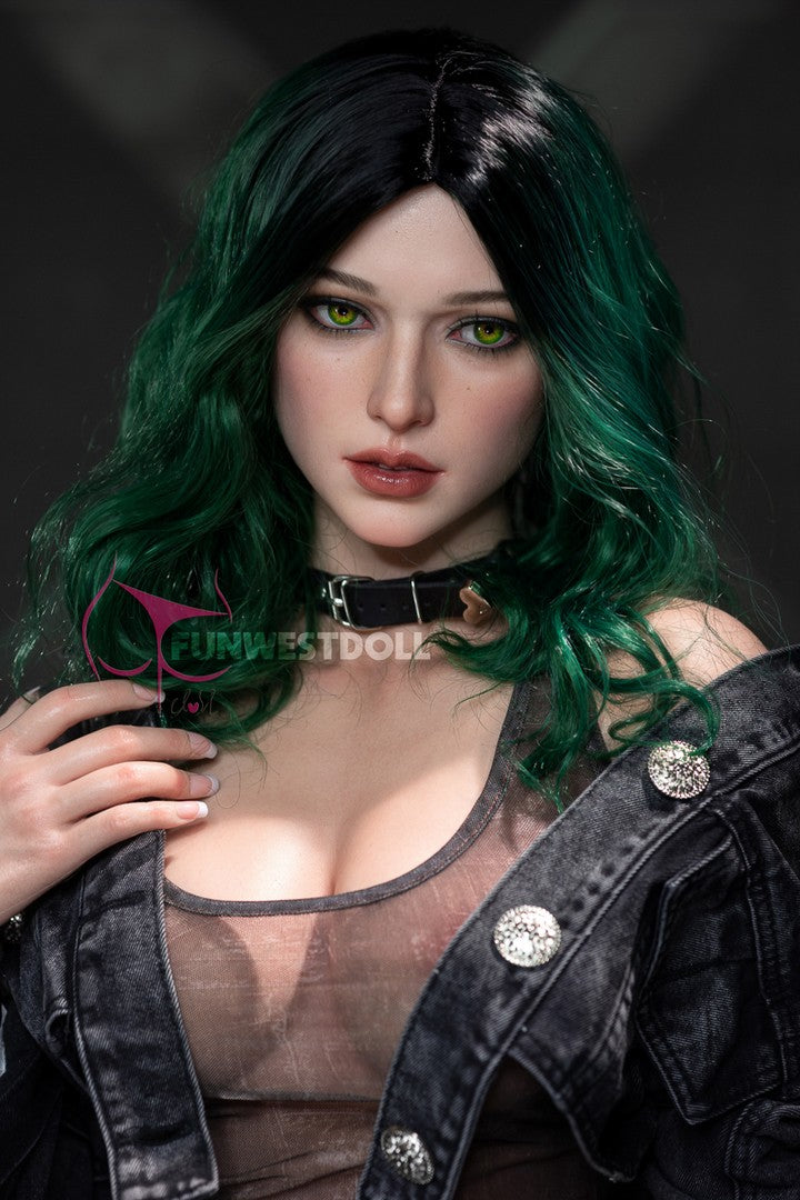 Alexa: 157cm G-cup Realistic Silicone Sex Doll-FSD001-#045S
