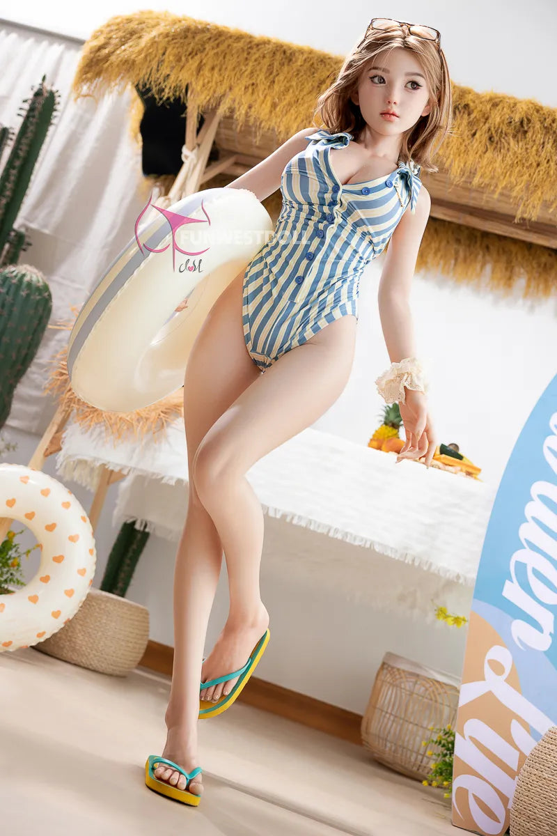 Nika: 152cm D-Cup Island Breeze Beauty Realistic Sex Doll-FSD032-#053S