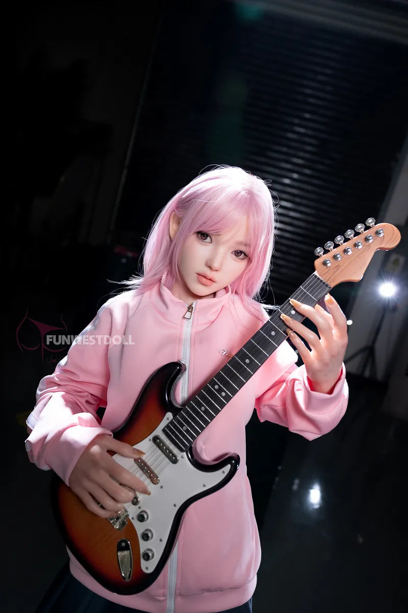 Nika: 152cm D-Cup Electric Guitar Girl Realistic Sex Doll-FSD034-#053S