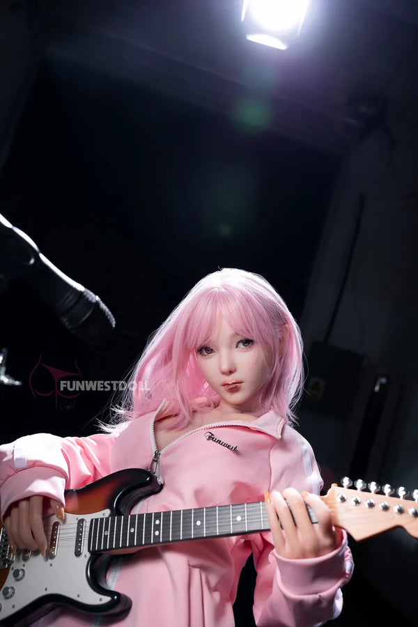 Nika: 152cm D-Cup Electric Guitar Girl Realistic Sex Doll-FSD034-#053S