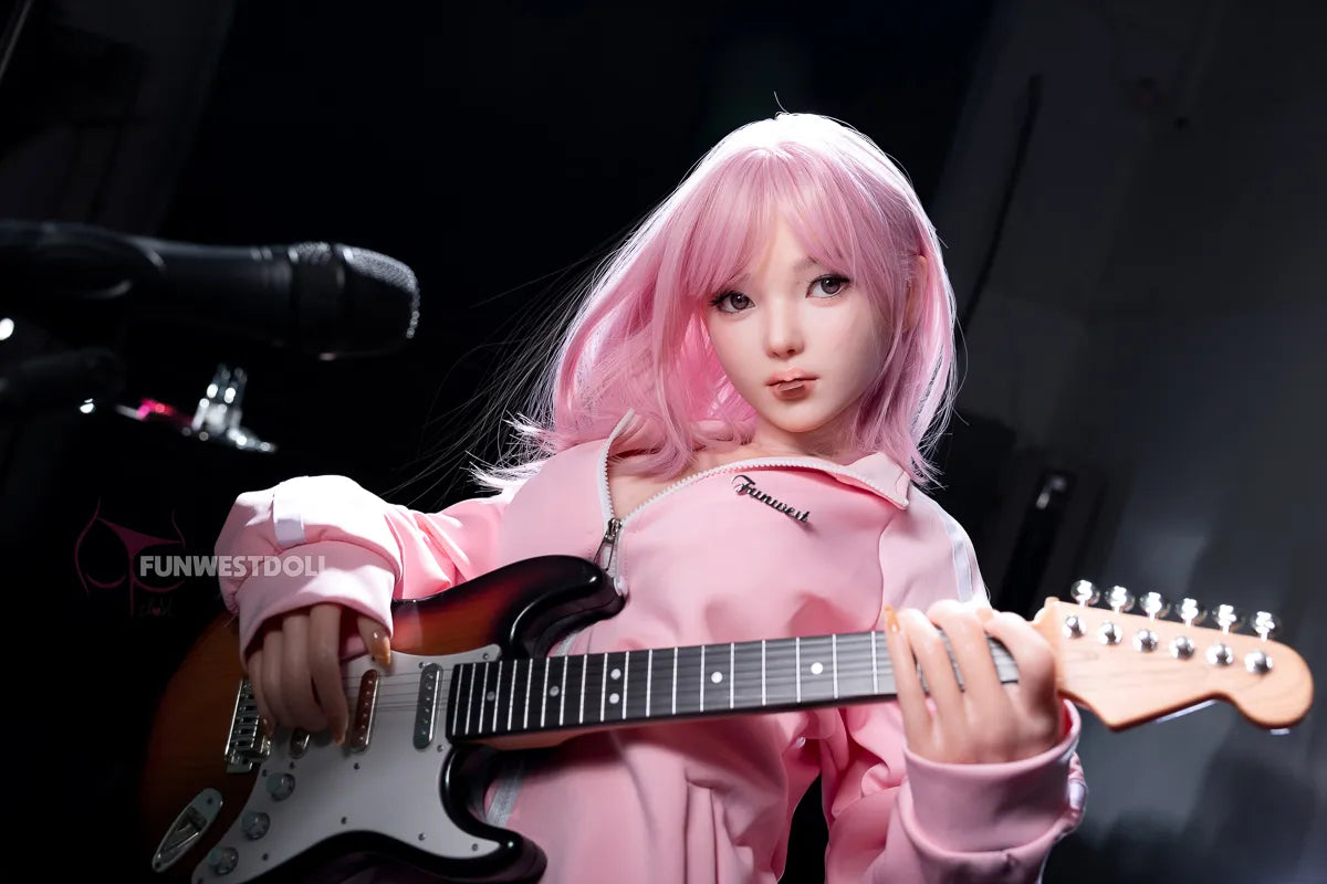 Nika: 152cm D-Cup Electric Guitar Girl Realistic Sex Doll-FSD034-#053S