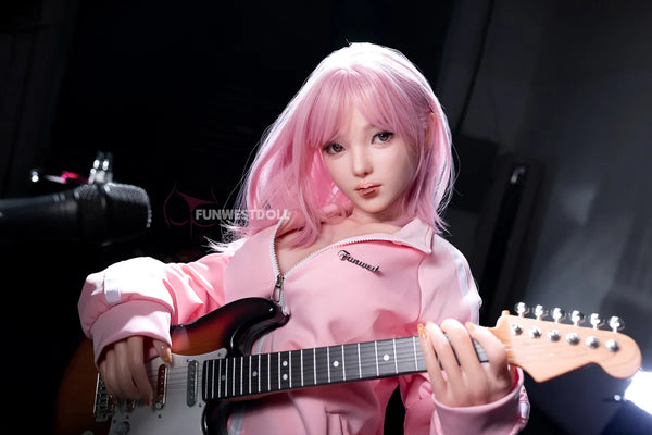 Nika: 152cm D-Cup Electric Guitar Girl Realistic Sex Doll-FSD034-#053S