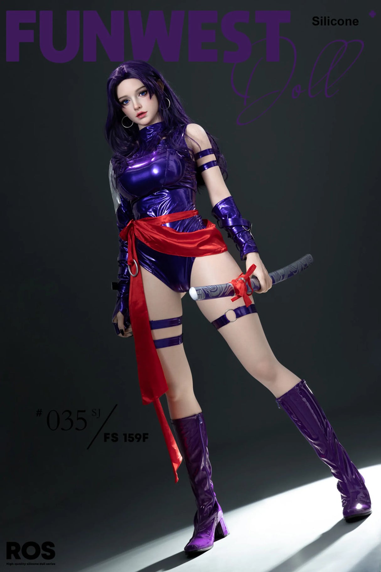 Chloe:159cm F-cup Sword Siren Lifelike Sex Doll-FSD048 #035SJ