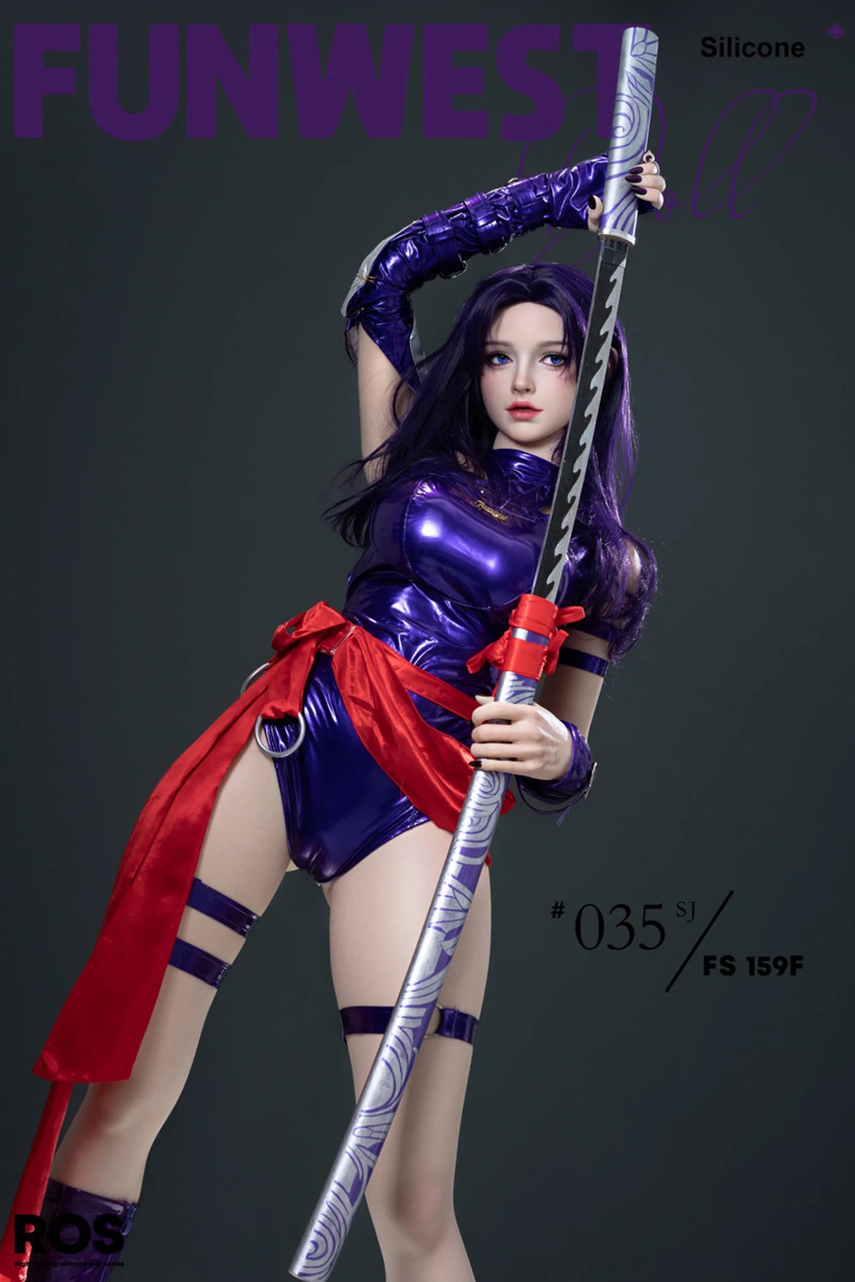 Chloe:159cm F-cup Sword Siren Lifelike Sex Doll-FSD048 #035SJ