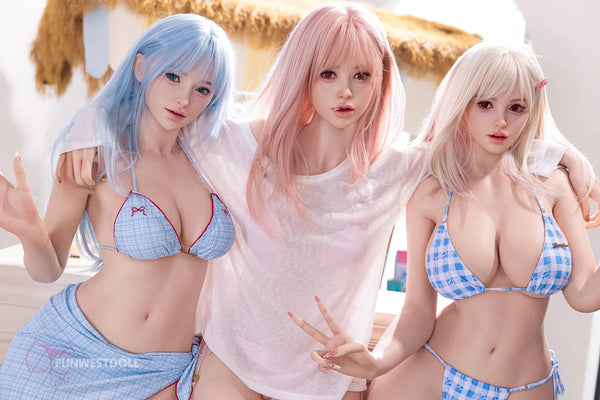 Lucy:159cm A-cup Vacation Girl Flat-Chested Sex Doll-FSD053 #032SJ