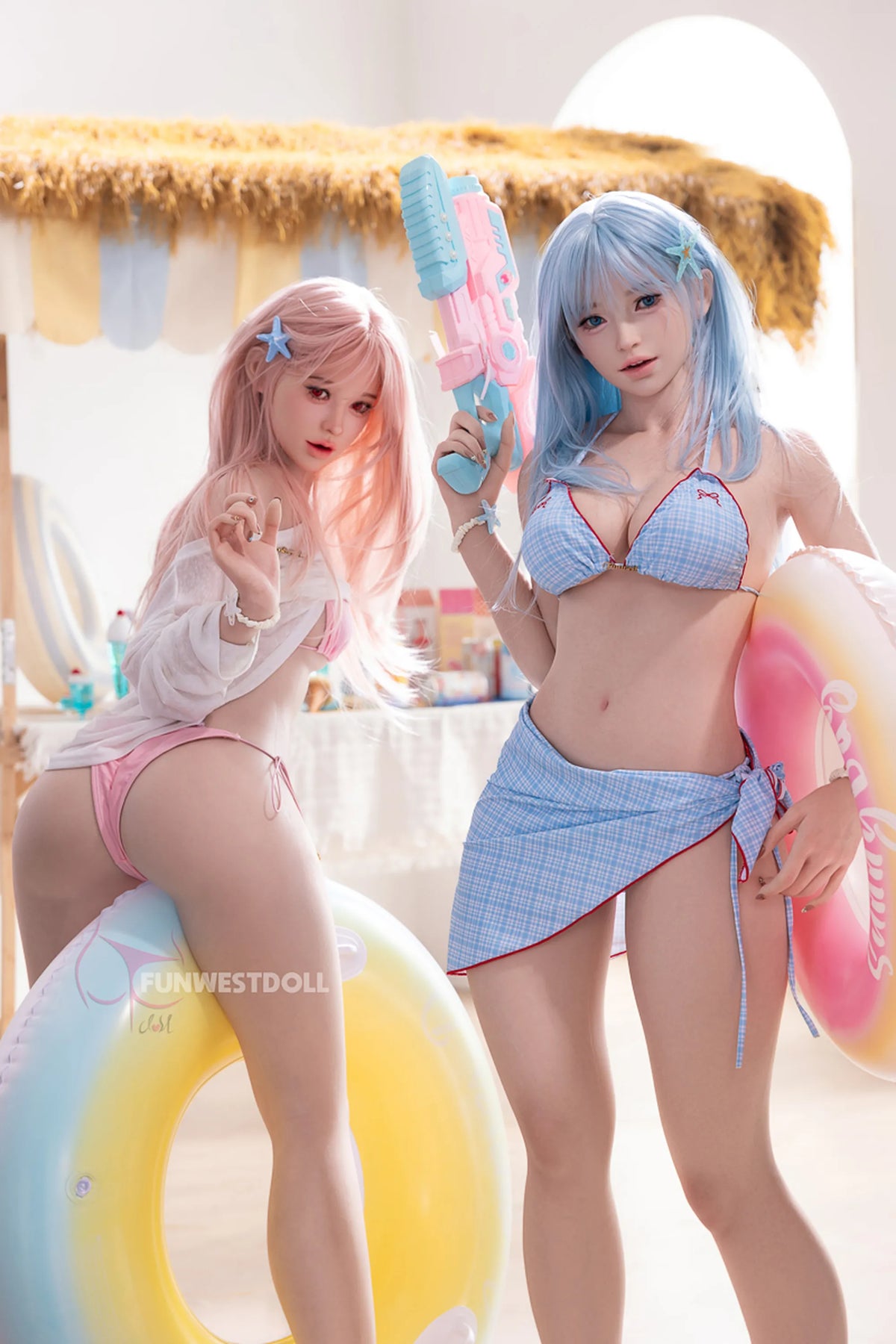 Lucy:159cm A-cup Vacation Girl Flat-Chested Sex Doll-FSD053 #032SJ