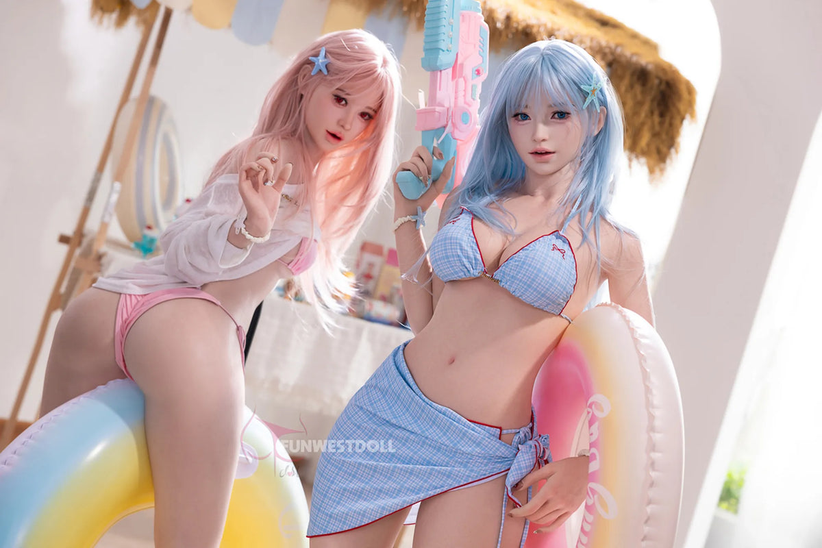 Lucy:159cm A-cup Vacation Girl Flat-Chested Sex Doll-FSD053 #032SJ