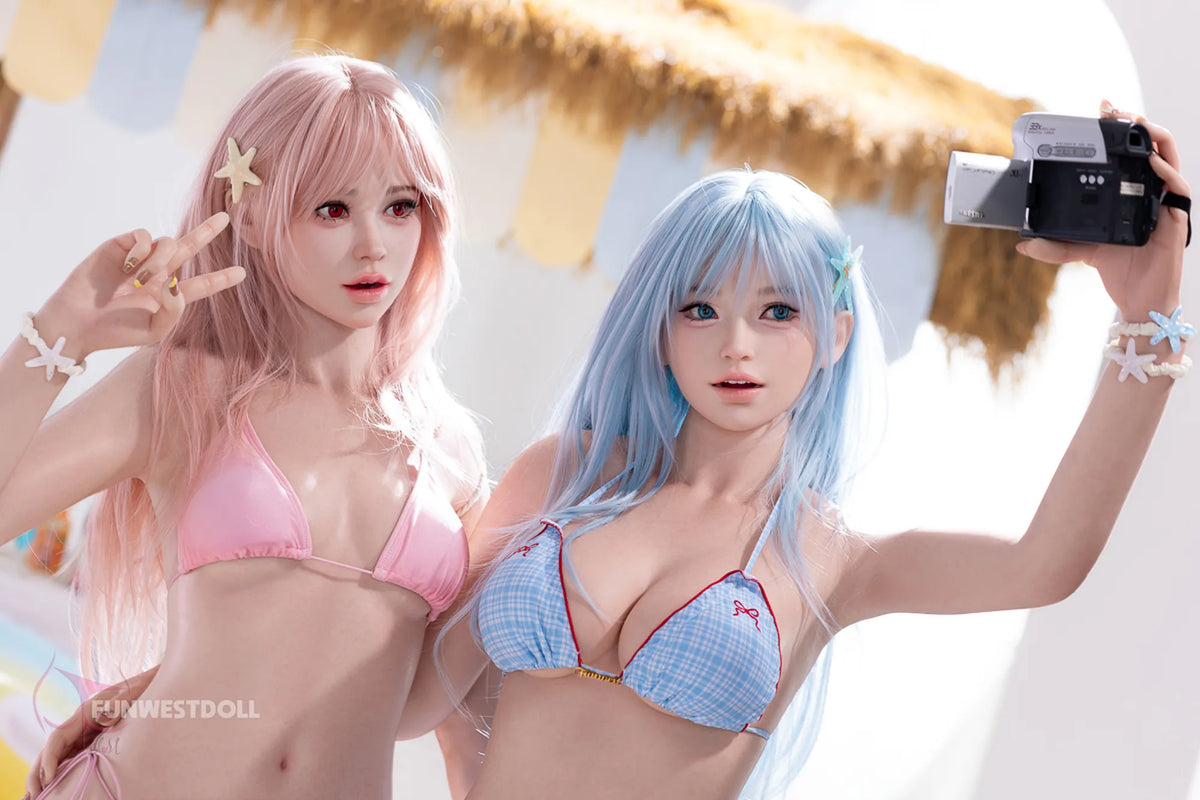 Lucy:159cm A-cup Vacation Girl Flat-Chested Sex Doll-FSD053 #032SJ