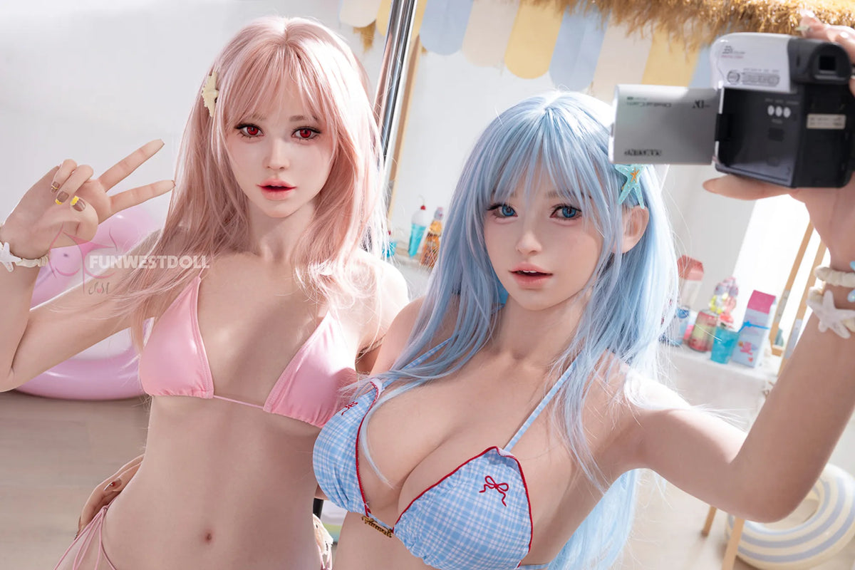 Lucy:159cm A-cup Vacation Girl Flat-Chested Sex Doll-FSD053 #032SJ