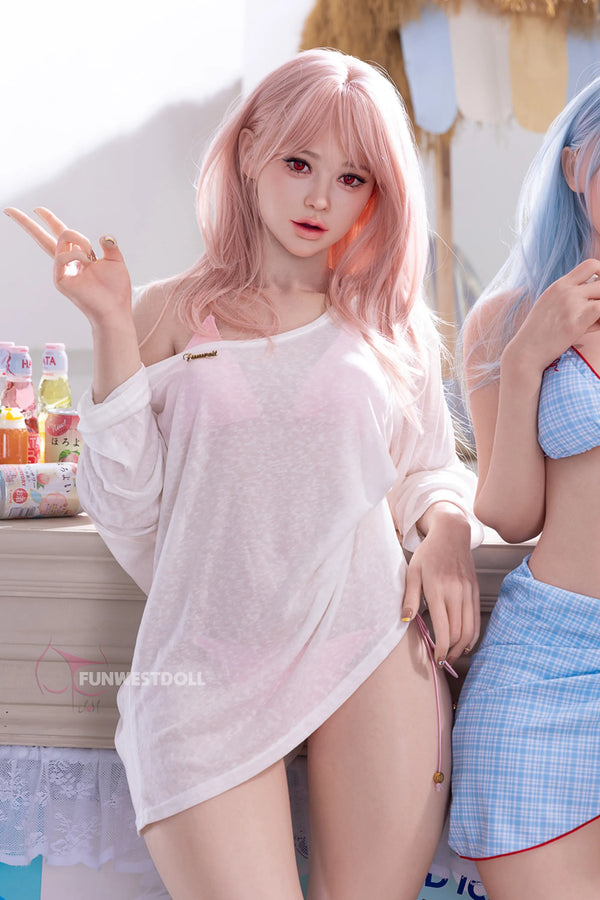 Lucy:159cm A-cup Vacation Girl Flat-Chested Sex Doll-FSD053 #032SJ