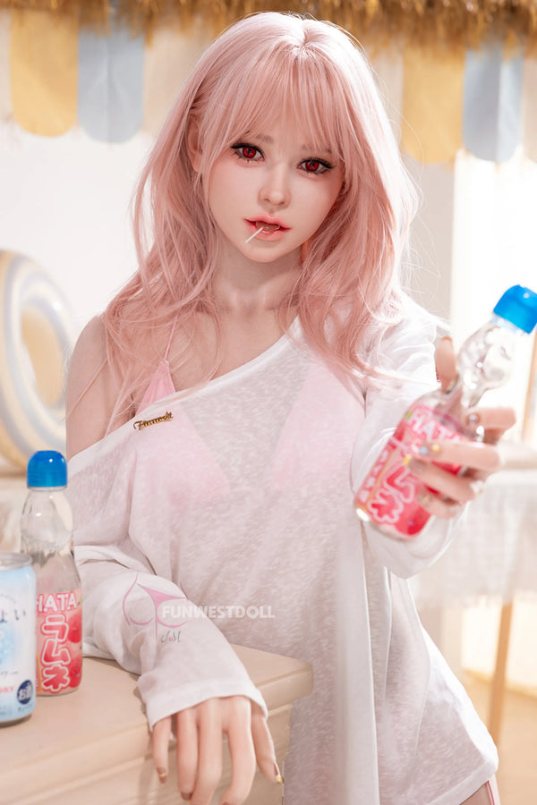 Lucy:159cm A-cup Vacation Girl Flat-Chested Sex Doll-FSD053 #032SJ