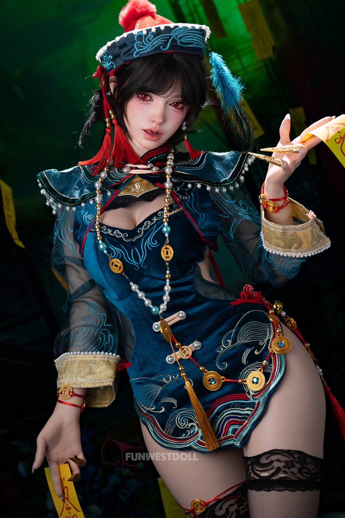 Mira:159cm F-cup Crimson Talisman Lifelike Sex Doll-FSD056 #064SJ