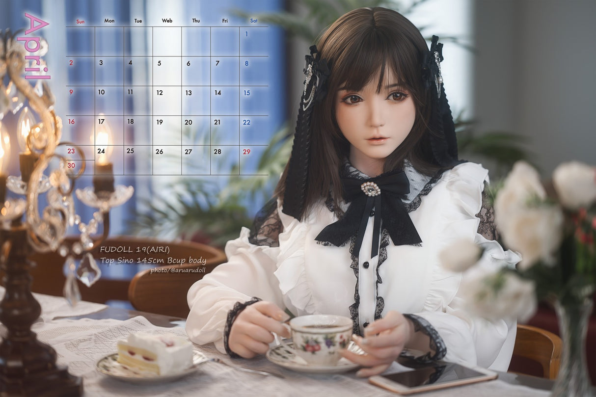 J019: 150cm A-Cup Realistic Silicone Sex Doll-FU Doll