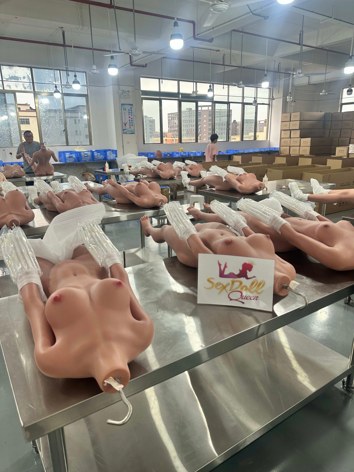Visite de l'usine