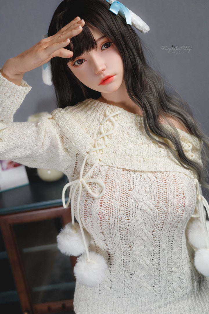 J025 ROS: 153cm I-Cup Realistic Silicone Sex Doll-FU Doll