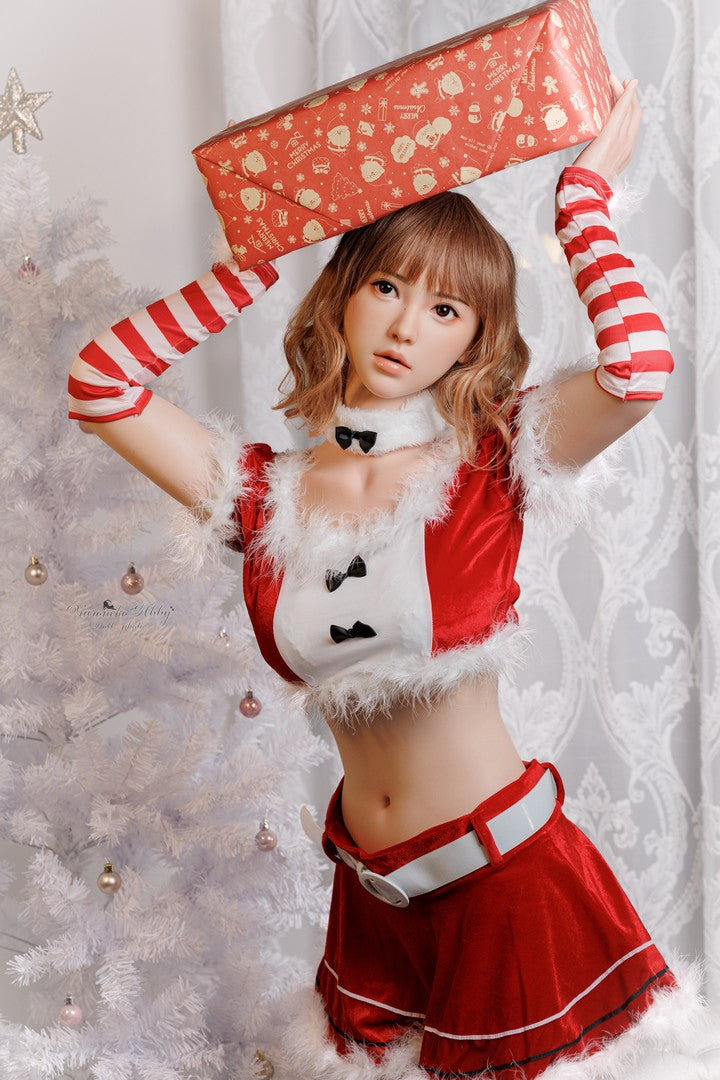 Christmas Sha Li ROS: 161cm E-Cup Realistic Silicone Sex Doll-FU Doll
