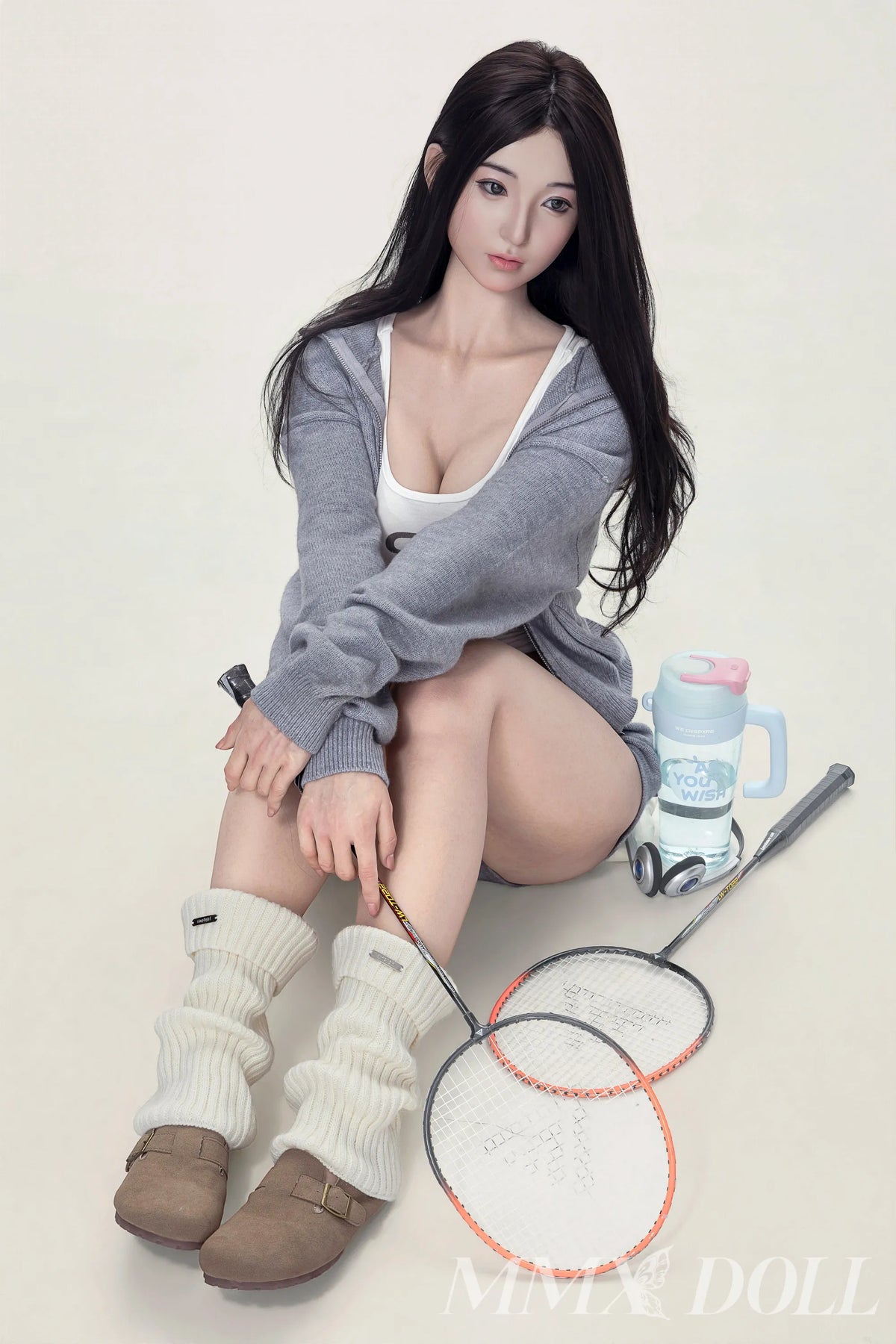 MengJie: 166cm C-Cup Sporty Belle Realistic Sex Doll