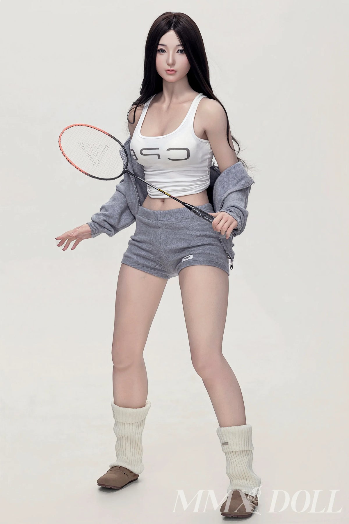 MengJie: 166cm C-Cup Sporty Belle Realistic Sex Doll