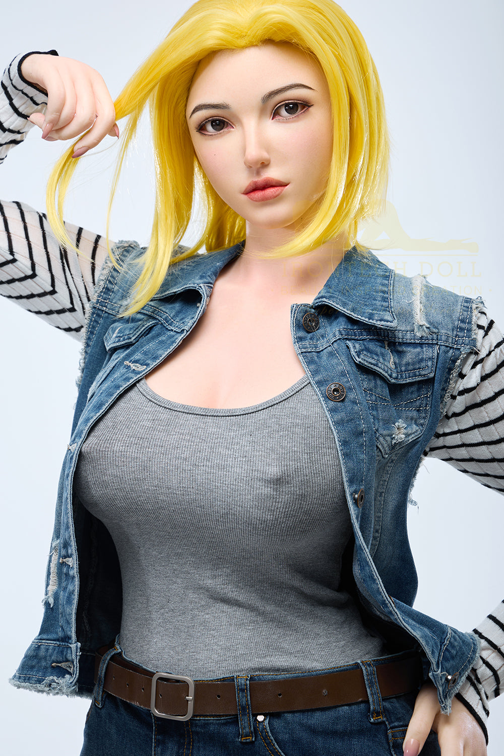S41: Premium 159cm F-Cup Silicone Sex Doll-Irontech Doll