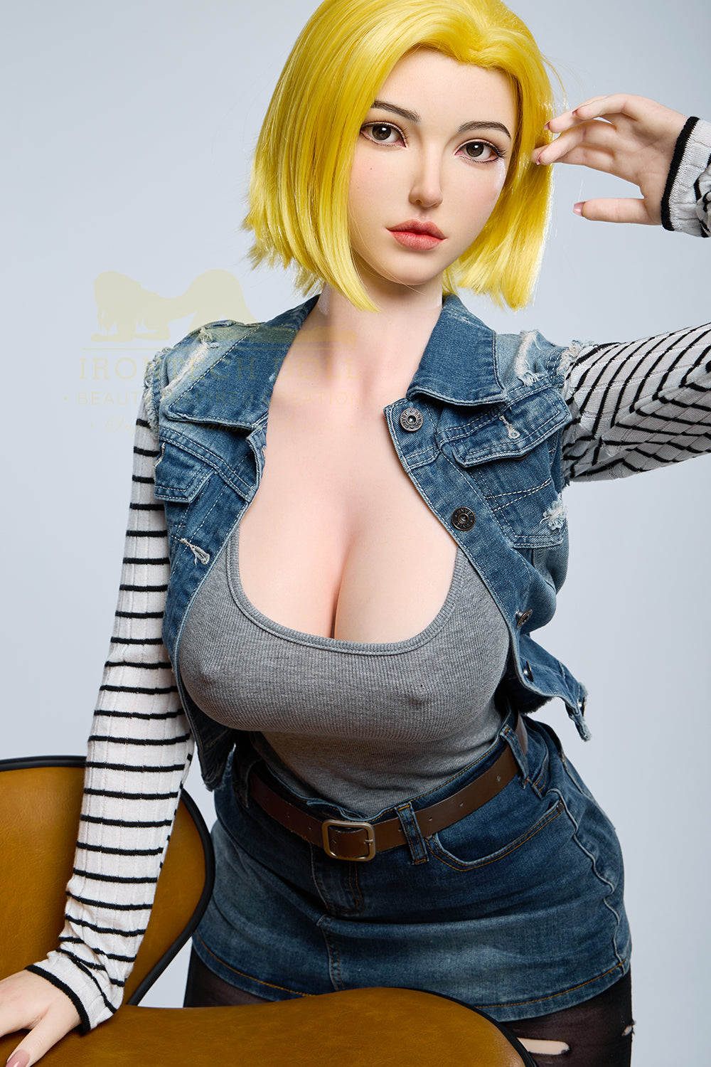 S41: Premium 159cm F-Cup Silicone Sex Doll-Irontech Doll