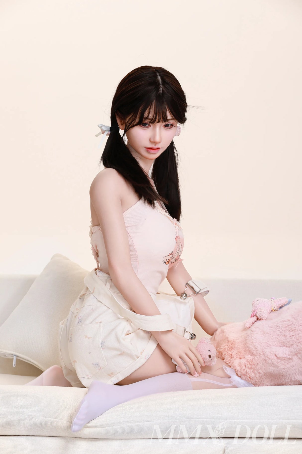 MengHan: 148cm B-Cup Adorable Twin-Tail Girl Realistic Sex Doll