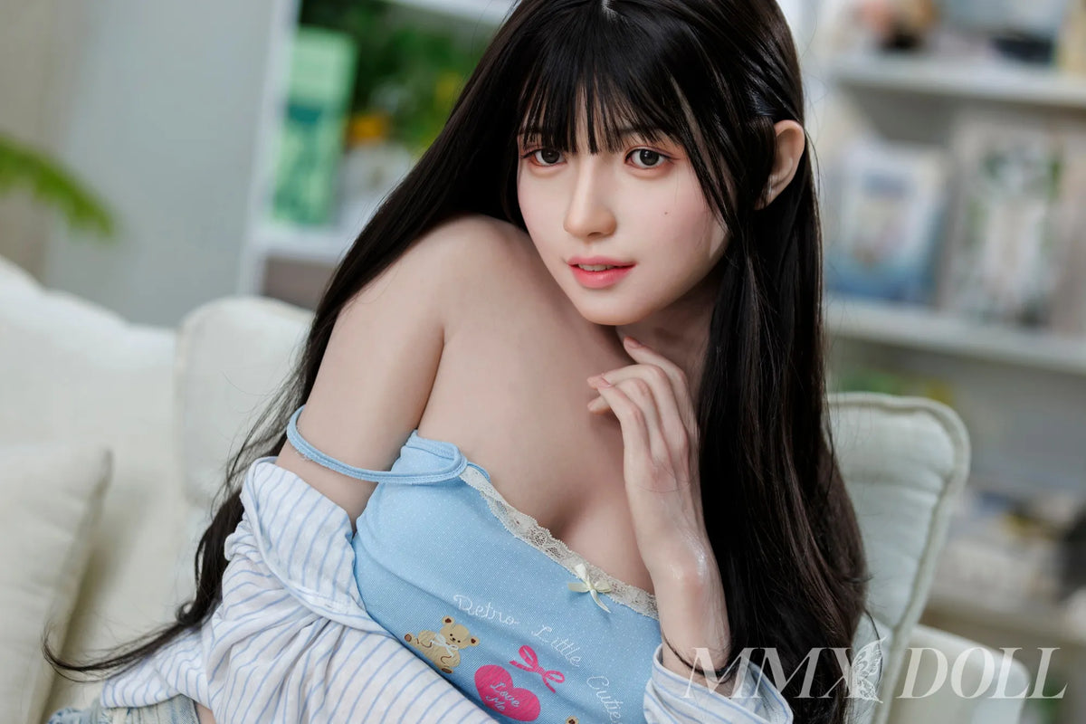 Meng Ru:160cm C-Cup Bluebell Kiss Seamless Sex Doll-[All in One]