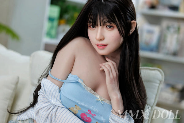 Meng Ru:160cm C-Cup Bluebell Kiss Seamless Sex Doll-[All in One]
