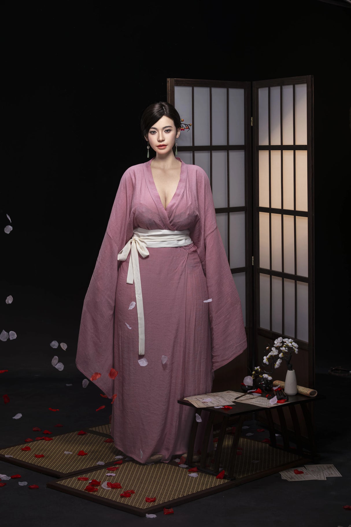 JiaTao: Realistic 168cm G-Cup Silicone Sex Doll-AJL Series