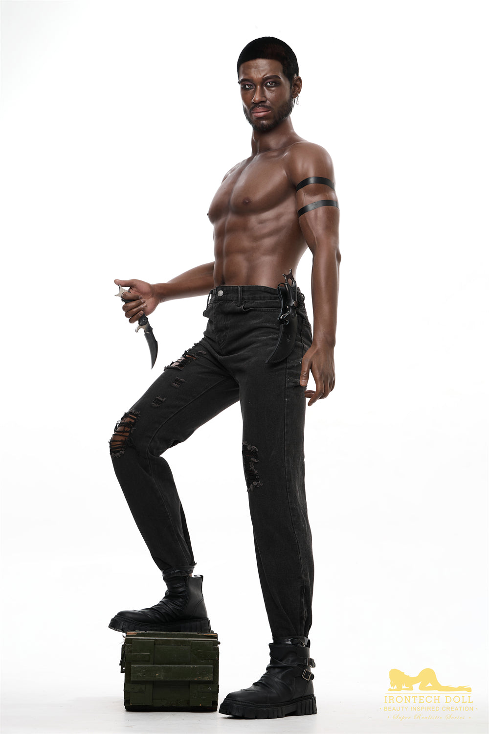 M7: Premium 176cm Male Silicone Sex Doll-Irontech Doll