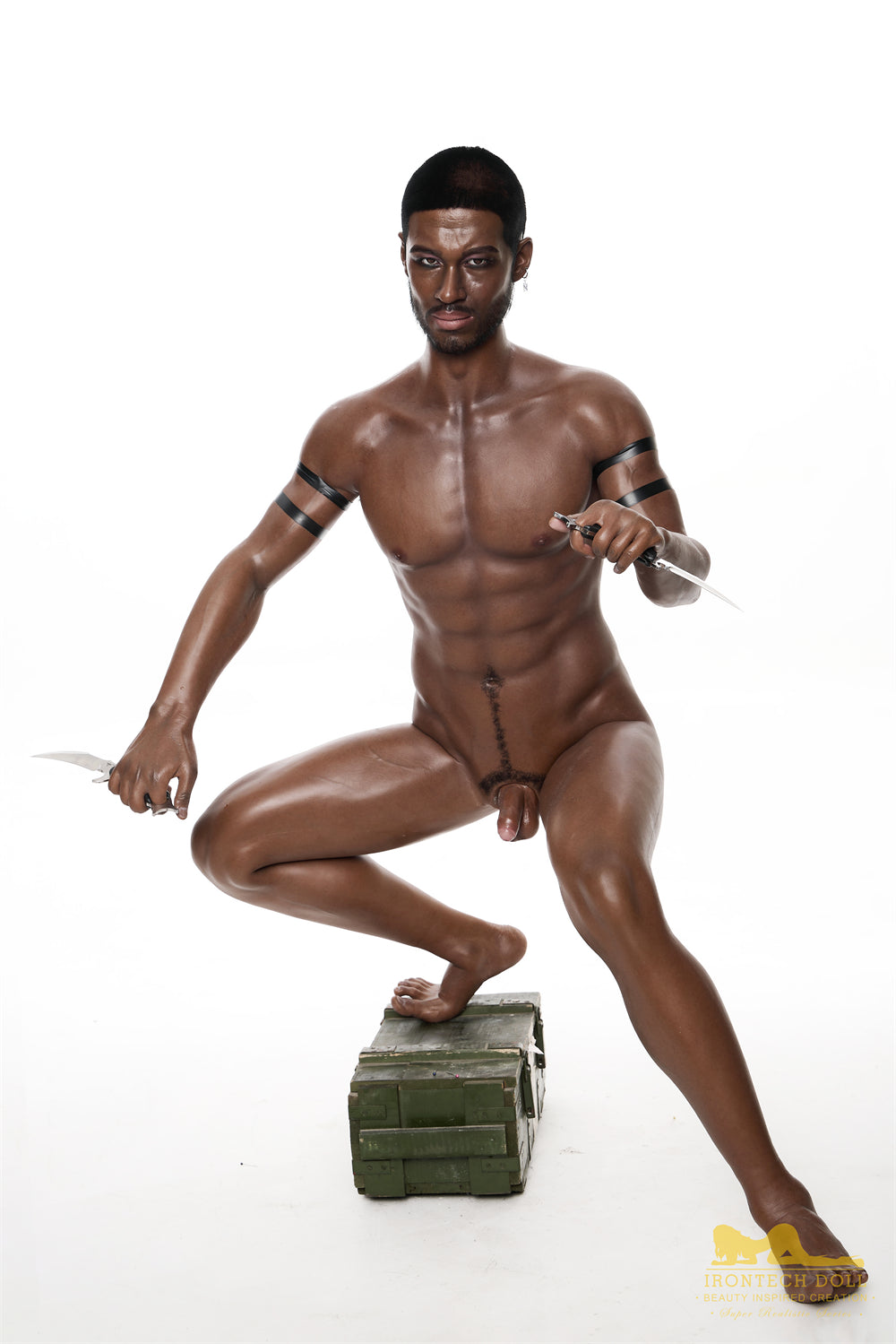 M7: Premium 176cm Male Silicone Sex Doll-Irontech Doll