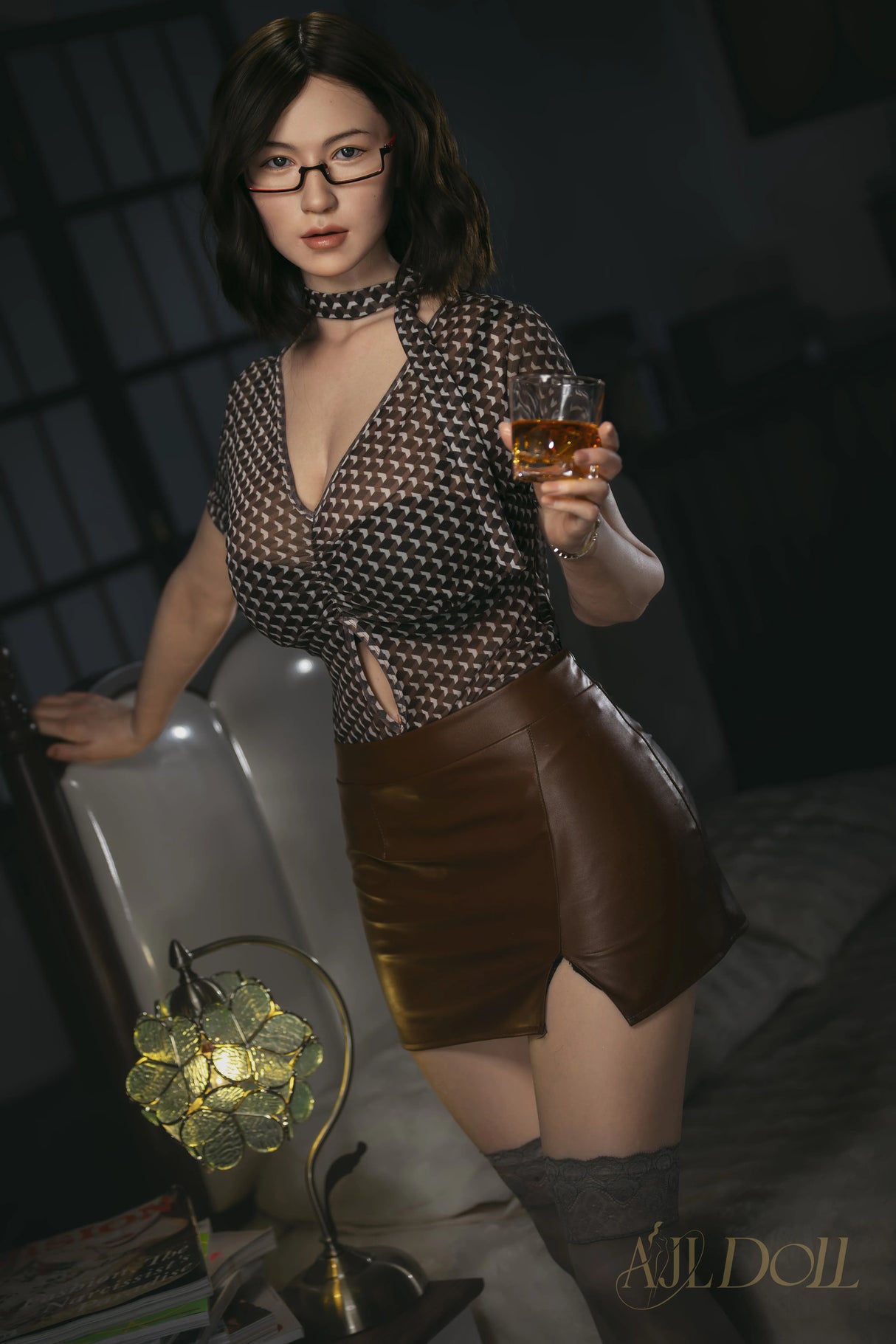 JiaMei: Realistic 164cm G-Cup Silicone Sex Doll-AJL Series