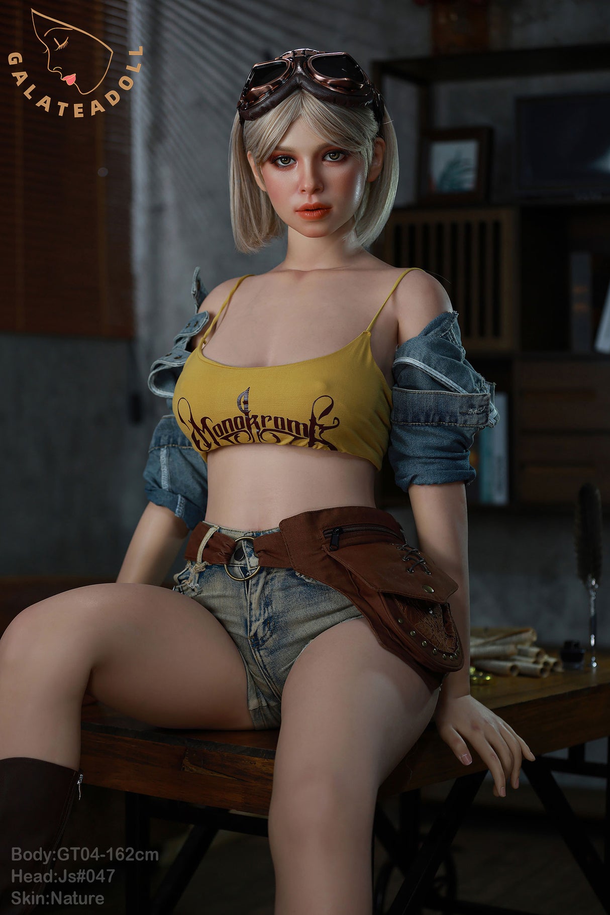 GT046+JS#047(Nature)-1: 162cm E-Cup Realistic Silicone Sex Doll-Galate Sex Doll Queen GT046+JS#047(Nature)-1: 162cm E-Cup Realistic Silicone Sex Doll-Galate Sex Doll Queen