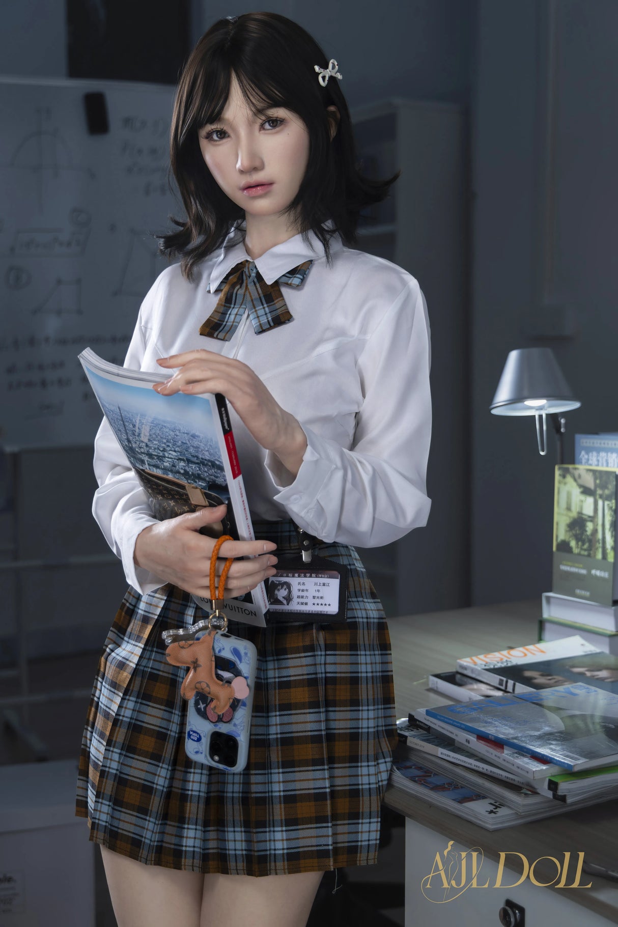 JiaTian: Realistic 164cm G-Cup Silicone Sex Doll-AJL Series
