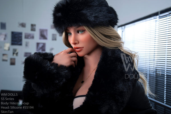 SS194: 165cm D-C-cup Full Size S-TPE Body Silicone Head Sex Doll-WM SS Series(ROS)