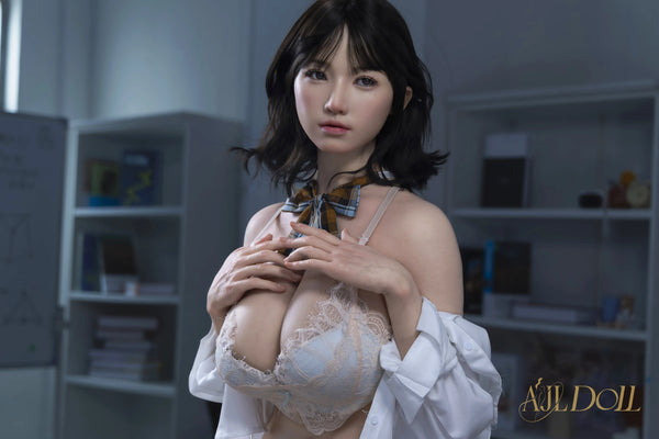 JiaTian: Realistic 164cm G-Cup Silicone Sex Doll-AJL Series