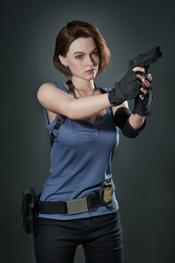 Jill: 168cm E-cup Anime Silicone Sex Doll-Game Lady
